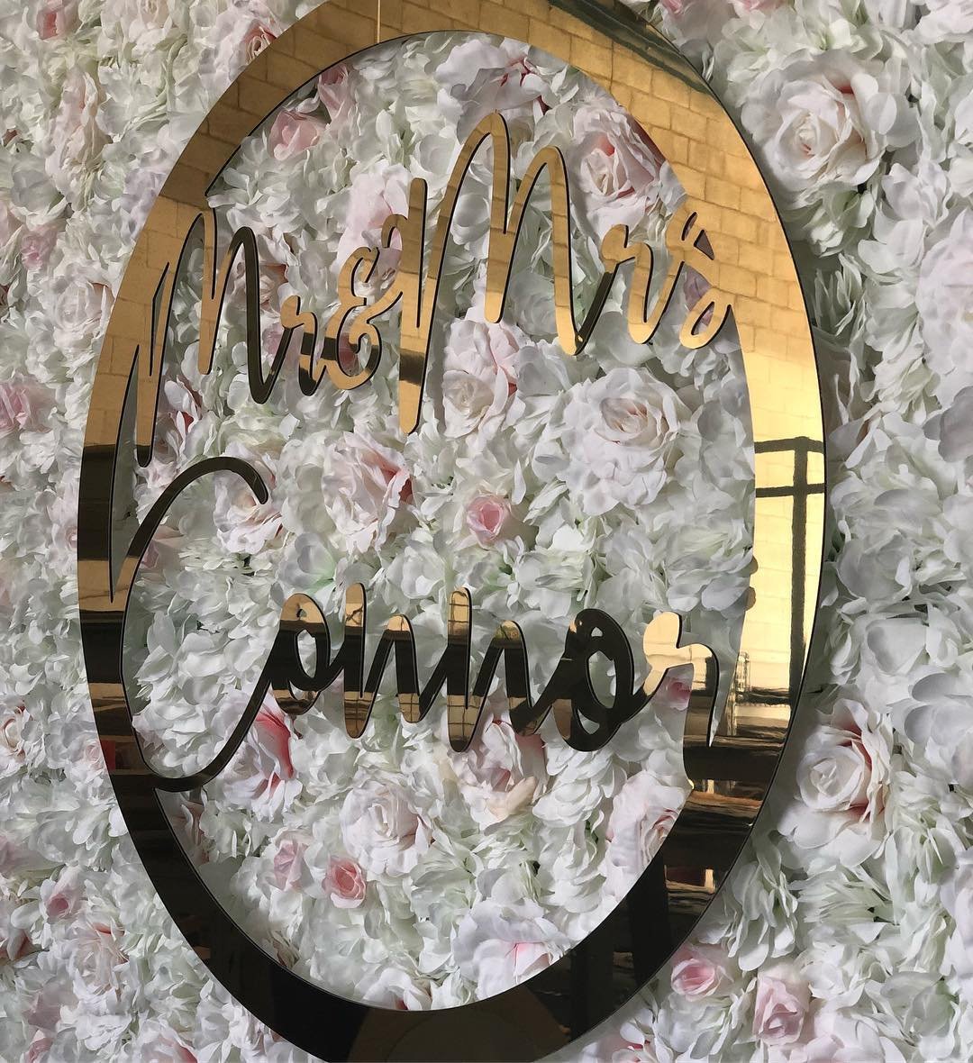 Cutout Hoop Sign